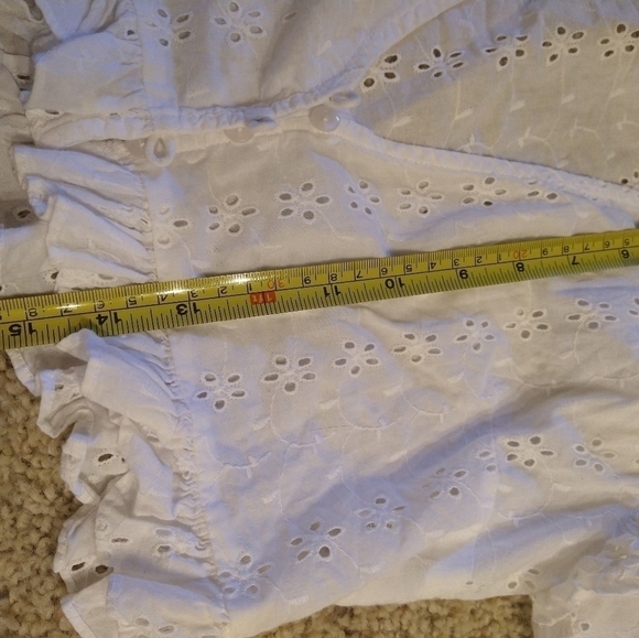 Playa Lucila Ruffle Eyelet Top - Picture 11 of 11